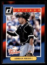 2014 Donruss The Rookies Adrian Nieto (RC) Rookie Chicago White Sox #79 | Cuba