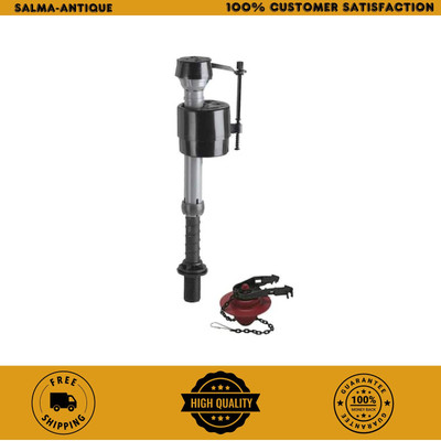 #ad Fluidmaster Universal Toilet Fill Valve amp; 2 in. Flapper Repair Kit Easy Install $15.85