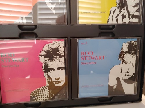 Rod Stewart Storyteller The Complete Anthology 1964 1990 CD Box Set 4 Discs - Picture 3 of 5