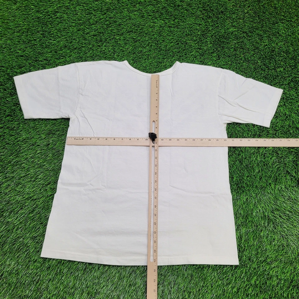 Camisa azteca nativa americana vintage años 90 para mujer grande 20x24 blanca Foto 3 de 4