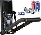 16oz & 8oz ALUMINUM CAN CRUSHER w/ BOTTLE OPENER Wall Mount Soda Beer Pop Drink