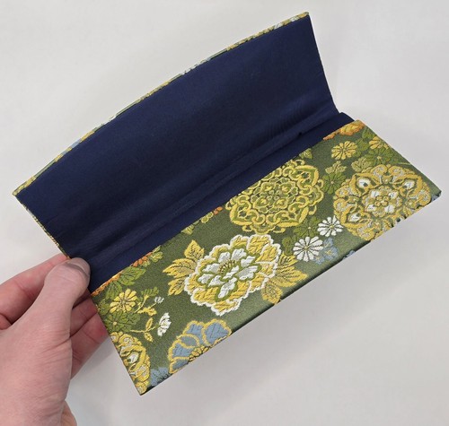 Japanese Nishijin Weave Long Handmade Classic Women's Wallet Clutch - Picture 2 of 7