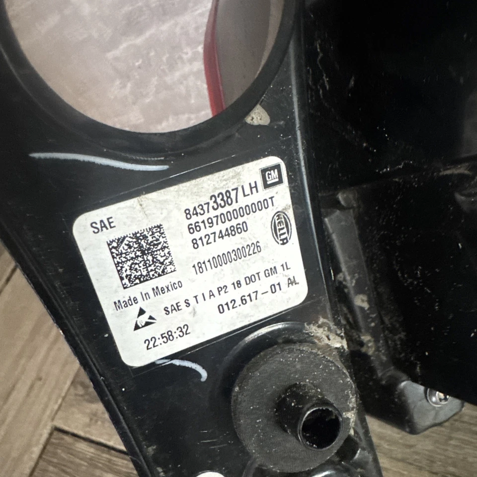 🇺🇸 2018 2019 2020 2021 Chevrolet Equinox luz trasera izquierda lado del conductor OEM Foto 3 de 4