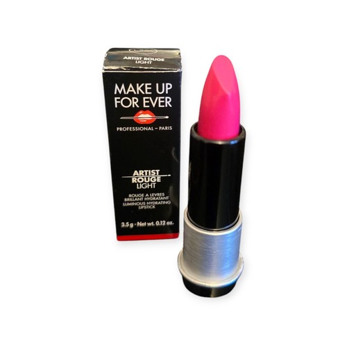 Make Up For Ever Artist Rouge Creme Lipstick -C207 Fuchsia Pink - Full Size -New