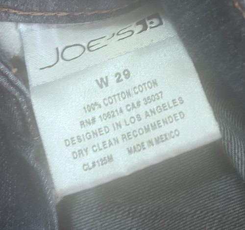 JOE'S Jeans Women SZ 29 Blue Denim Shorts Distressed Pockets 7.5" Inseam # 8720 - Picture 10 of 12