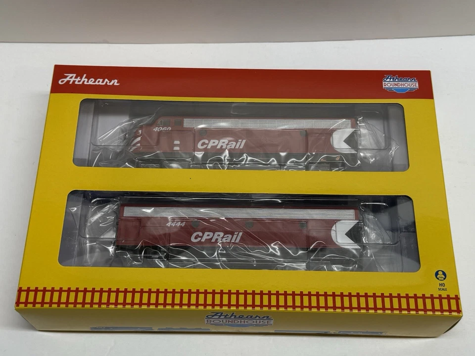 HO scale Athearn Canadian Pacific CPKC F7A & F7B Set Diesel Loco Trains RND3207 - Image 2 of 2