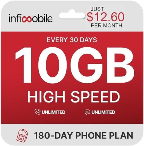 $12.6/Month | Prepaid Unlimited Plan: 6 Months | 10GB High-Speed Data Per Mon... - Picture 7 of 7