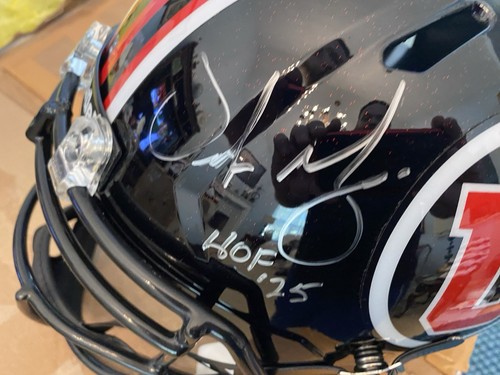 Coach Urban Meyer Signed Utah Utes F/S Replica Helmet W/ HOF 2025 Inscription!! - Picture 2 of 8