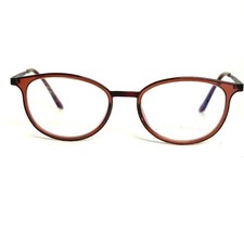 Isaac Mizrahi IM30001 RE Brown Cat Eye Eyeglasses Frames 50-18-135mm