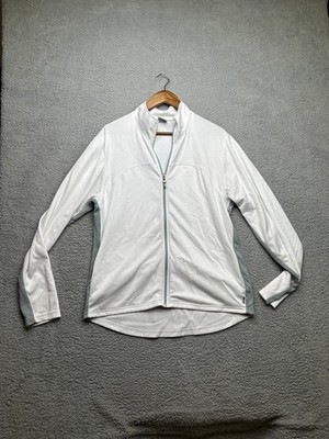 Alo Yoga Coolfit Performance Full Zip Lightweight Jacket Mens Size