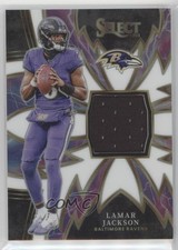 2023 Panini Select Sparks White Prizm /75 Lamar Jackson #SP-LJA