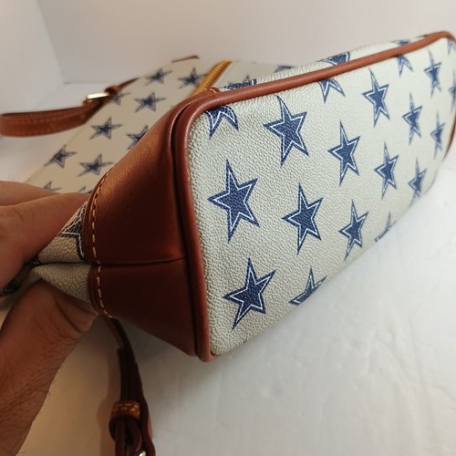 Dooney & Bourke Crossbody Bag Dallas Cowboys NFL Football Purse - Picture 4 of 10