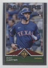 2024 Topps Transcendent Collection Icons Chrome Evan Carter (Running) #87 1l31