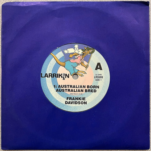 7" 45 - Frankie Davidson: Australian Born, Australian Bred + The Rooty Hill Rose - Picture 3 of 6