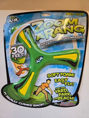 Zing Air Zoomerang foam boomerang for ages 6+ NEW