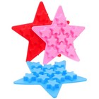 3 Pcs Five-pointed Tray Creative Cube Trays for Freezer