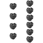 10 Silk Roses Crafting Dead Flowers Bouquet Mini Heads