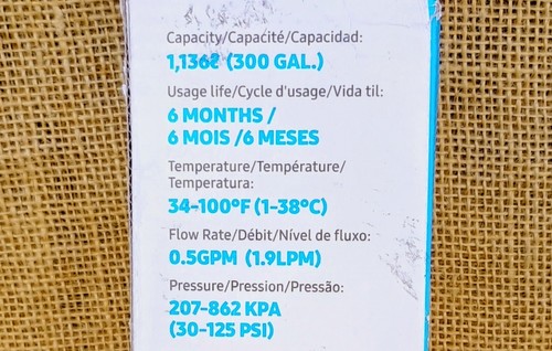 Filtro de agua para refrigerador Samsung DA29-00020B HAF-CIN/EXP - Imagen 5 de 9