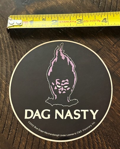 Adesivo DAG NASTY 2002 Can I Say Punk volantino discendenti minaccia minore Swiz Fugazi