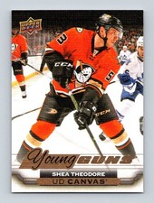 2015-16 UD SERIES CANVAS SHEA THEODORE RC YOUNG GUNS ROOKIE Upper Deck Knights