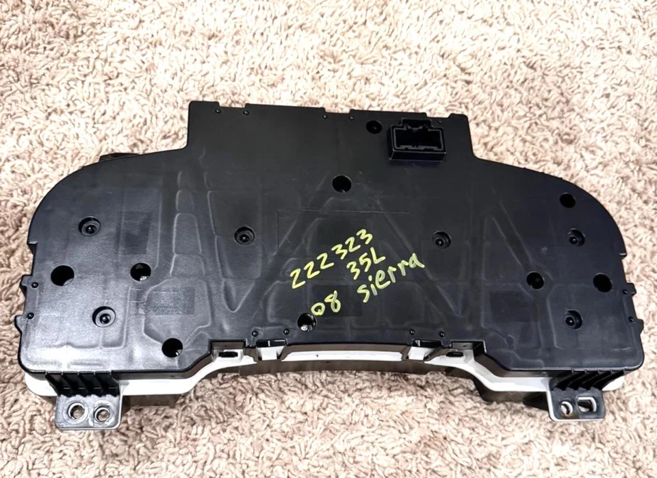 2007-2010 Chevrolet Silverado 1500 Sierra Speedometer Cluster US MPH 25933366 - Image 2 of 2