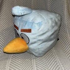 Collectible Angry Birds Plush 2012 Commonwealth Toys Square Blue