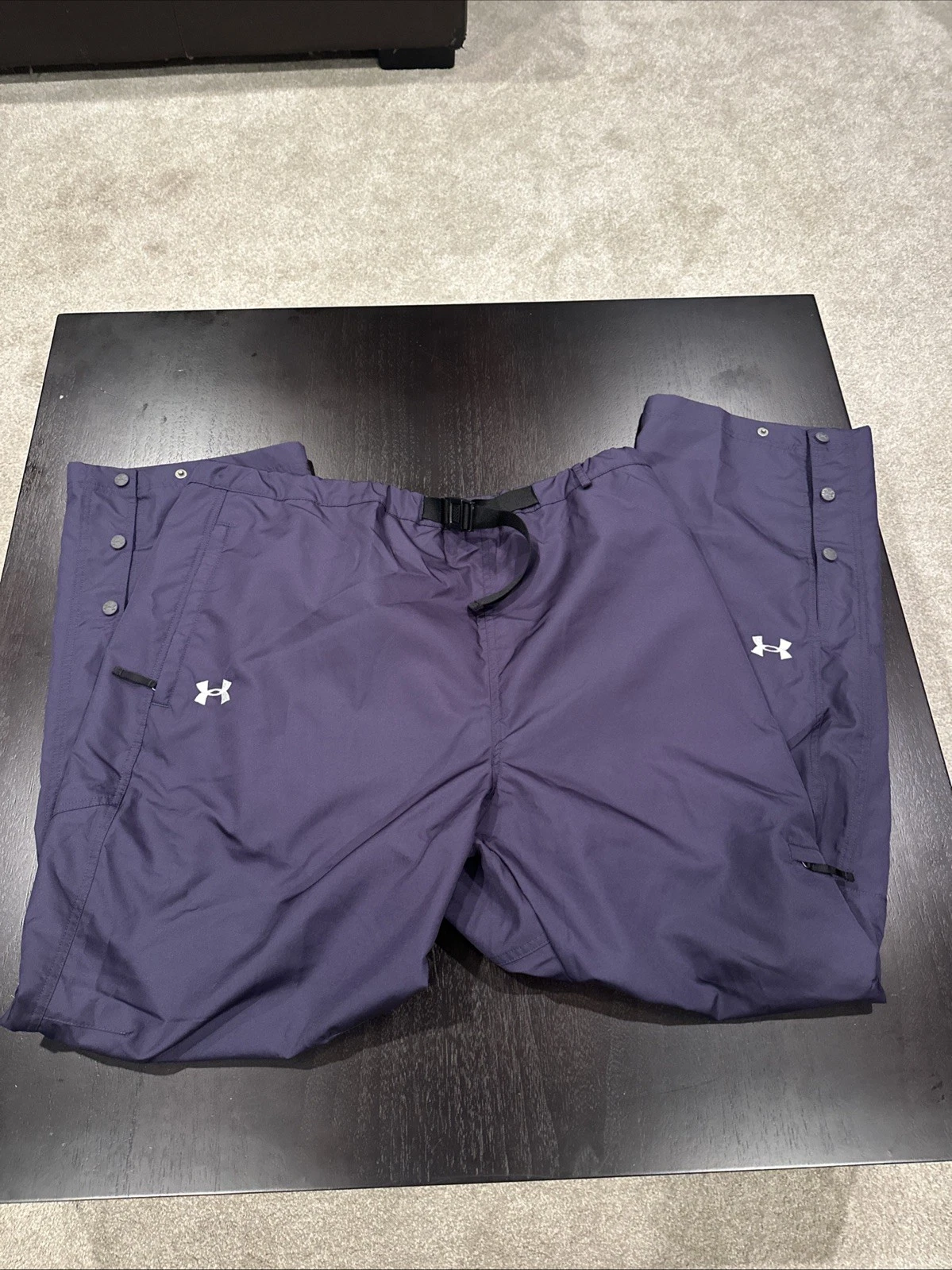 Under Armour Storm Rain Men Pants Waterproof Blue Size XXL