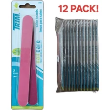 12 PACKS -Trim Salon Boards 2 PACK FINE/ LIGHT FINE PINK Professional Quality
