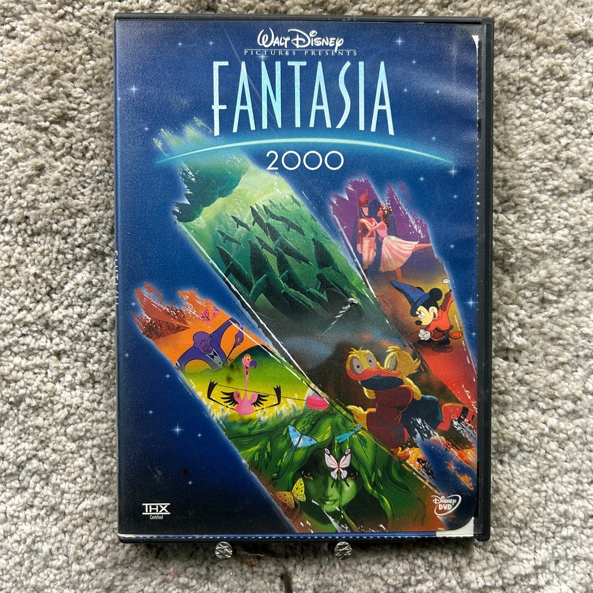 Fantasia 2000 DVD 2000 Disney Roy E. Disney James Levine THX