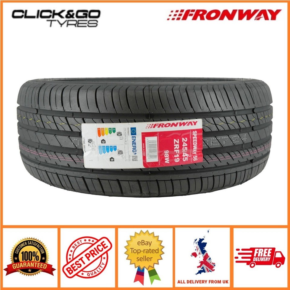 4 x 245/45R19 FRONWAY EURUS08 102W XL- High Performance Tyres - 245 45