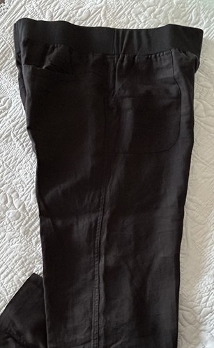 Women’s Black Linen Pants Size 12