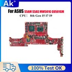GU501GM Motherboard For ASUS GU501GS GU501GX S5AM S5AS GU501GV Mainboard W/CPU