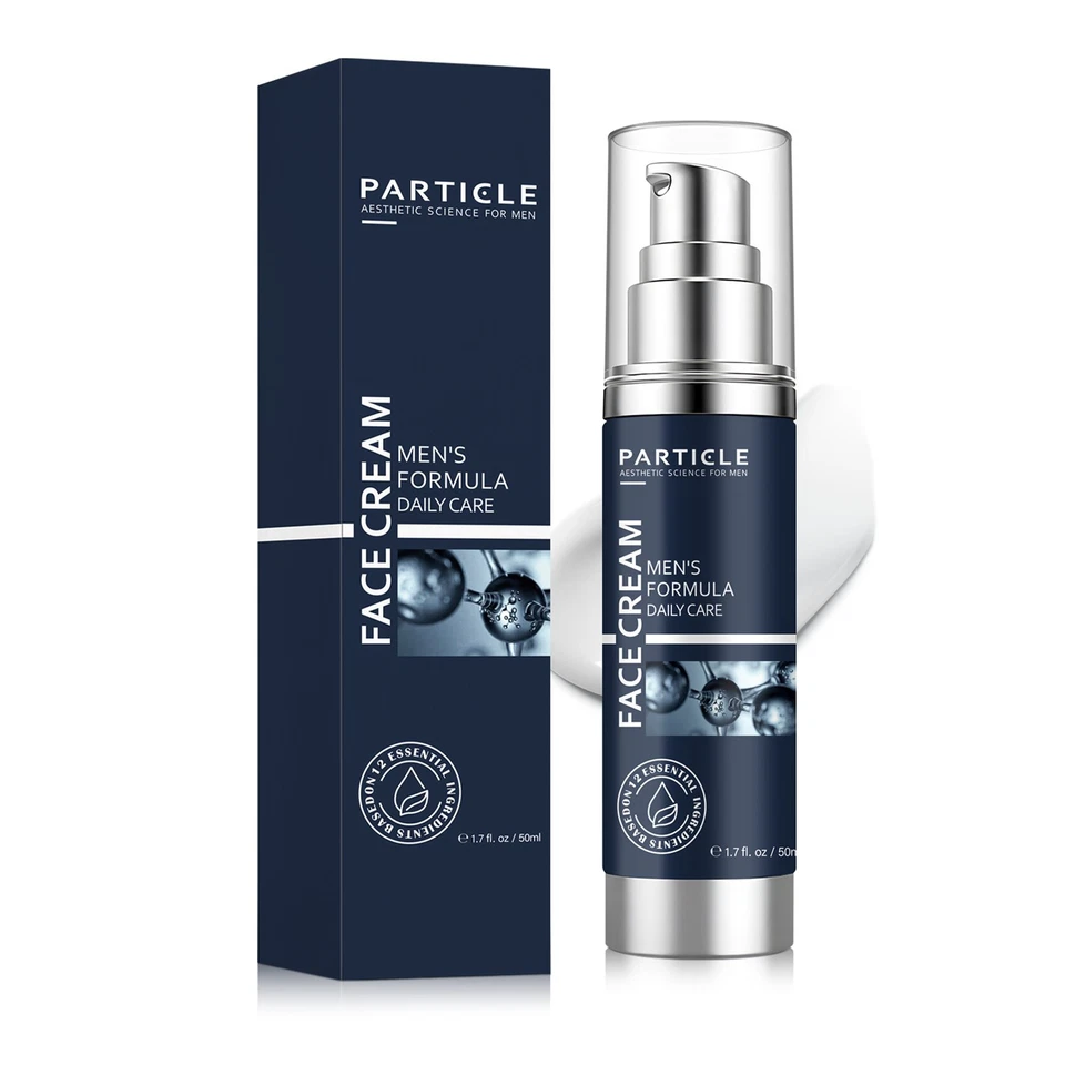 3X Particle Face Cream Men 6 in 1 Anti-Aging Cream Fights Eye Bags Dark Spots US - Image 3 of 4