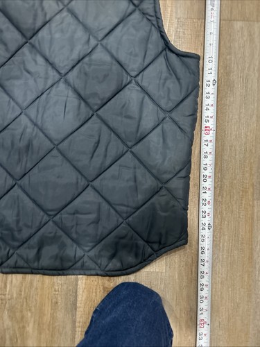 Vintage 80s Walls Blizzard Pruf Blue Quilted Puffer Vest Men’s XL USA CC Zip - Bild 12 von 18