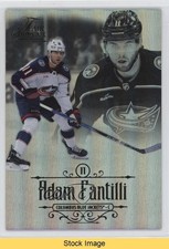 2023-24 Fleer Ultra Flair Showcase Row 2 Showstopper Adam Fantilli #44 READ 1q2