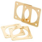 4 Pcs Sparrow House Predator Guard Metal Birdhouse Entrance Protector