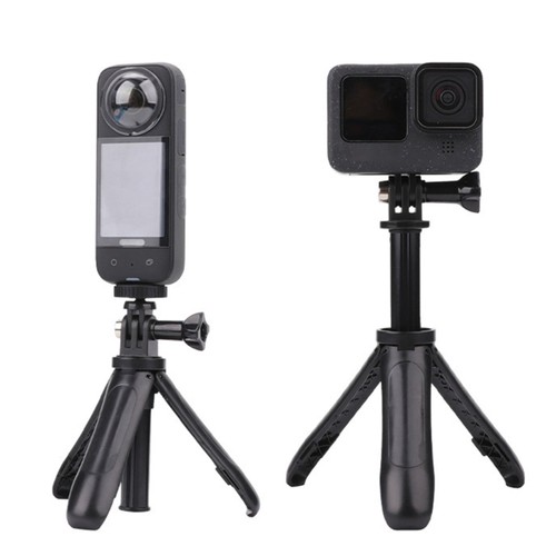 Compact Mini Tripod for Action Cameras Lightweight Aluminum Alloy Stable Mount - Bild 6 von 12