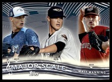 2021 Topps Pro Debut Major Scale Matt Manning Rookie West Michigan