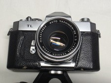 Yashica TL-Super 35mm Film SLR Camera with Yashinon-DX 50mm f2 Lens Untested
