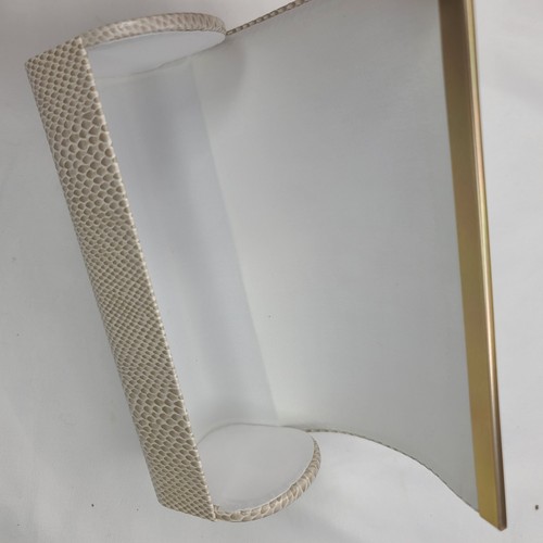 JIMMY CHOO Sonnenbrillenetui Schlangenstruktur Magnet Flip - Bild 5 von 8