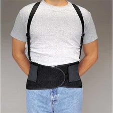 Allegro Industries 7176-03 Back Support,L,38In To 47In,Black