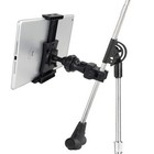 EasyAdjust cymbal Microphone Mic Stand Tablet Mount for Most Tablets & Large ...