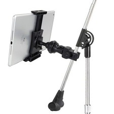 EasyAdjust cymbal Microphone Mic Stand Tablet Mount for Most Tablets & Large ...