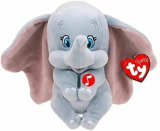 TY Dumbo Beanie Plush Toy with Sound 41095 - 8 - New Condition