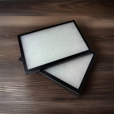 2-8 X 12 X 7/8  Jewelry Display Case Riker Mount Box Collectors Frame Glass