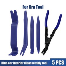 5Pcs Car Trim Removal Kit Door Panel Fastener Auto DashboardTool Set