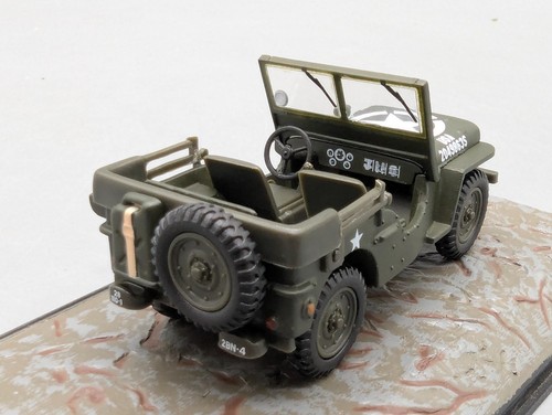 Modellini auto 1:43 Victoria / De Agostini Willys MB Jeep USA 1944 in vetrina - Foto 6 di 12