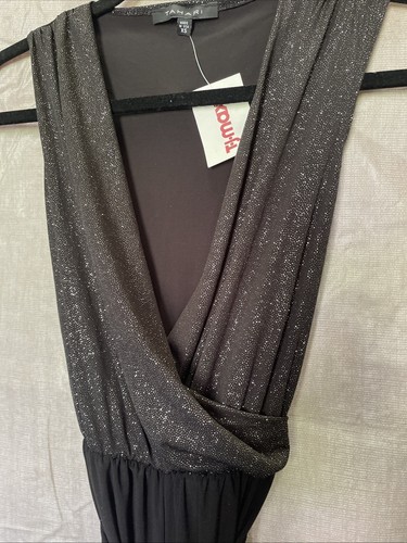 Ladies Jump Suit Black New With Tags Sold For 30 At TJ Maxx Size XS - Picture 4 of 7