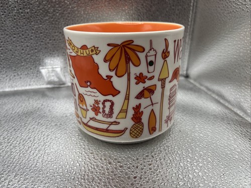 Starbucks Coffee Mug 14 oz Cup Been There Series WAIKIKI - Picture 2 of 6