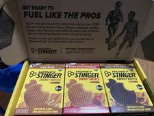 Honey Stinger Organic Peanut Butter Energy Waffle Variety Pack 6 Pack Each